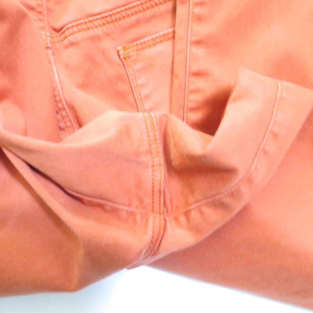 Chico's So Slimming Girlfriend Ankle Pants Burnt Orange 2 (12/14 L) EUC - Picture 7 of 10